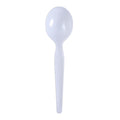 Boardwalk Heavyweight Polystyrene Cutlery  Soup Spoon  White  1000/Carton